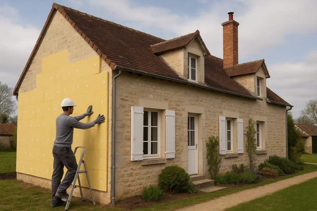 Pourquoi isoler sa façade