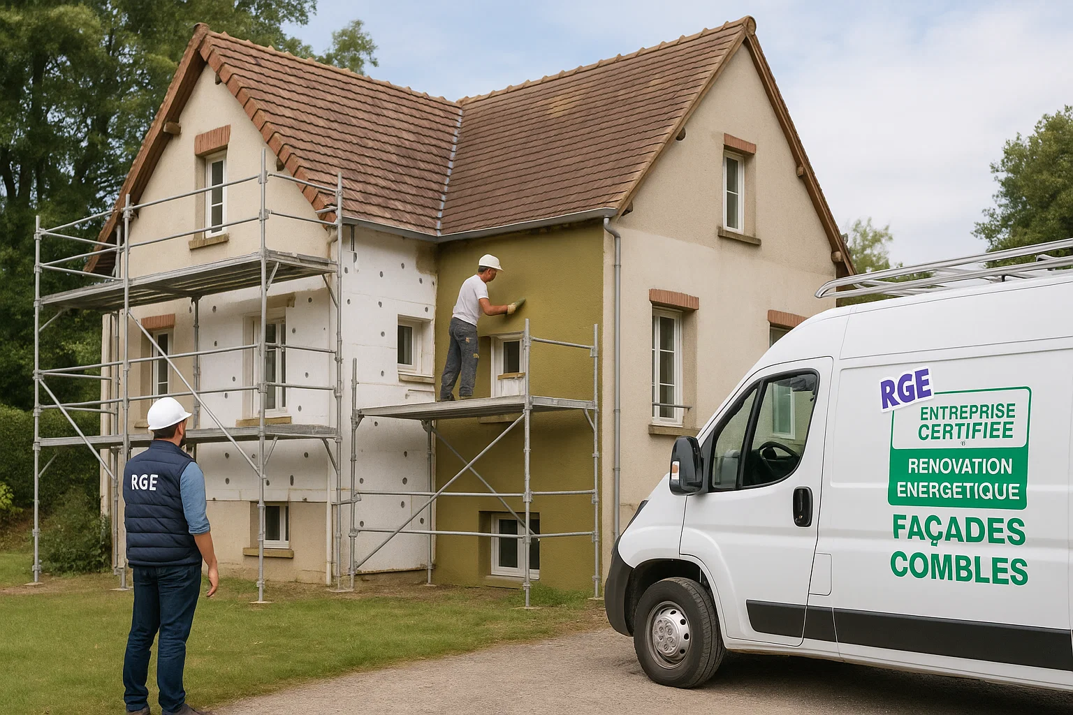 Comment choisir son entreprise RGE à Châteauroux pour la rénovation énergétique de vos façades et combles ?