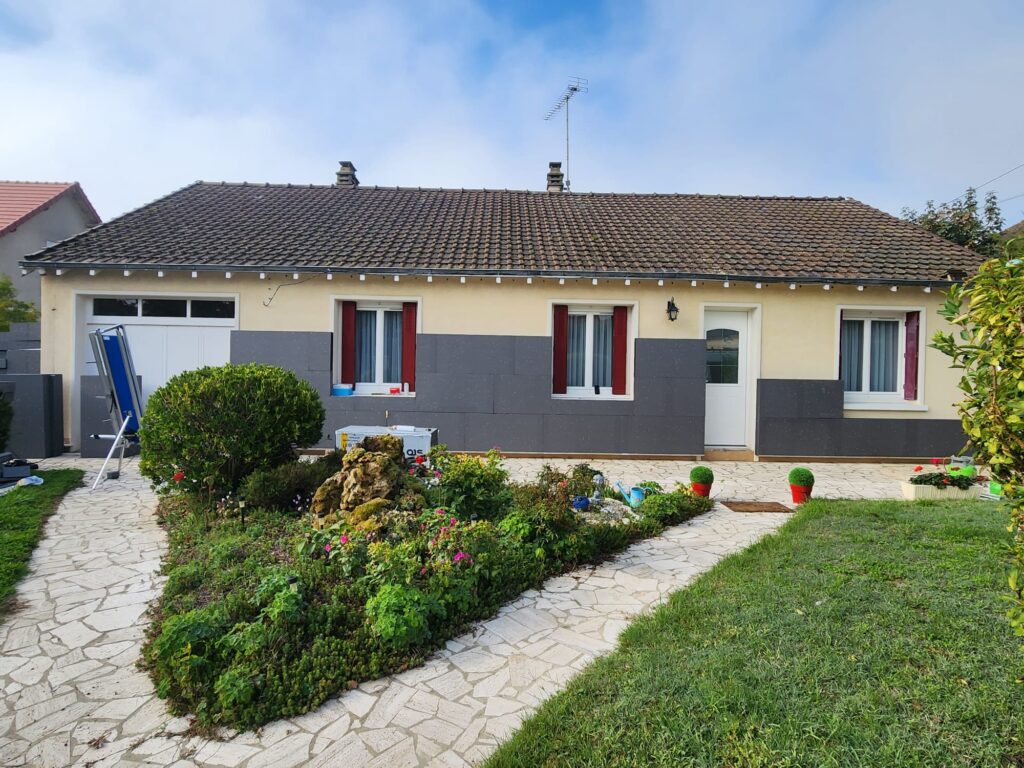 Peinture extérieur à Châteauroux