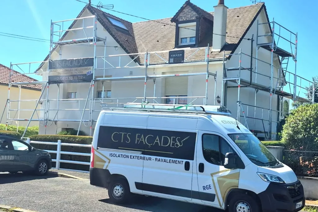 CTS Façades traitement des fissures